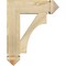 Ekena Millwork Westlake Arts & Crafts Rough Sawn Bracket, Douglas Fir, 4"W x 16"D x 20"H BKT04X16X20WTL03RDF - alternate 3